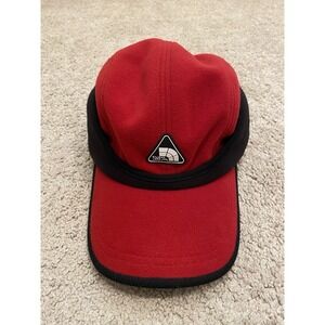 Kilimanjaro Cold Ear Flap Fleece Hat Unisex One Size Red Black Ski Gorpcore